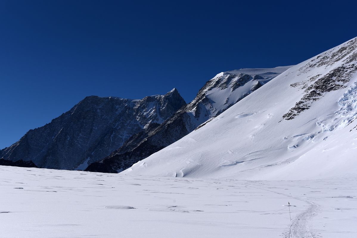 07C Mount Epperly And The Ridge Of Mount Shinn As We Take Our Final Rest On The Climb From Mount Vinson Base Camp To Low Camp